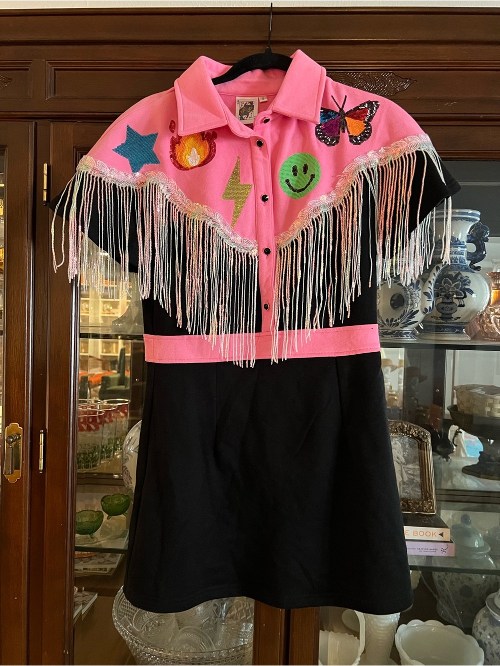 Queen of Hearts western inspired mini dress Size S